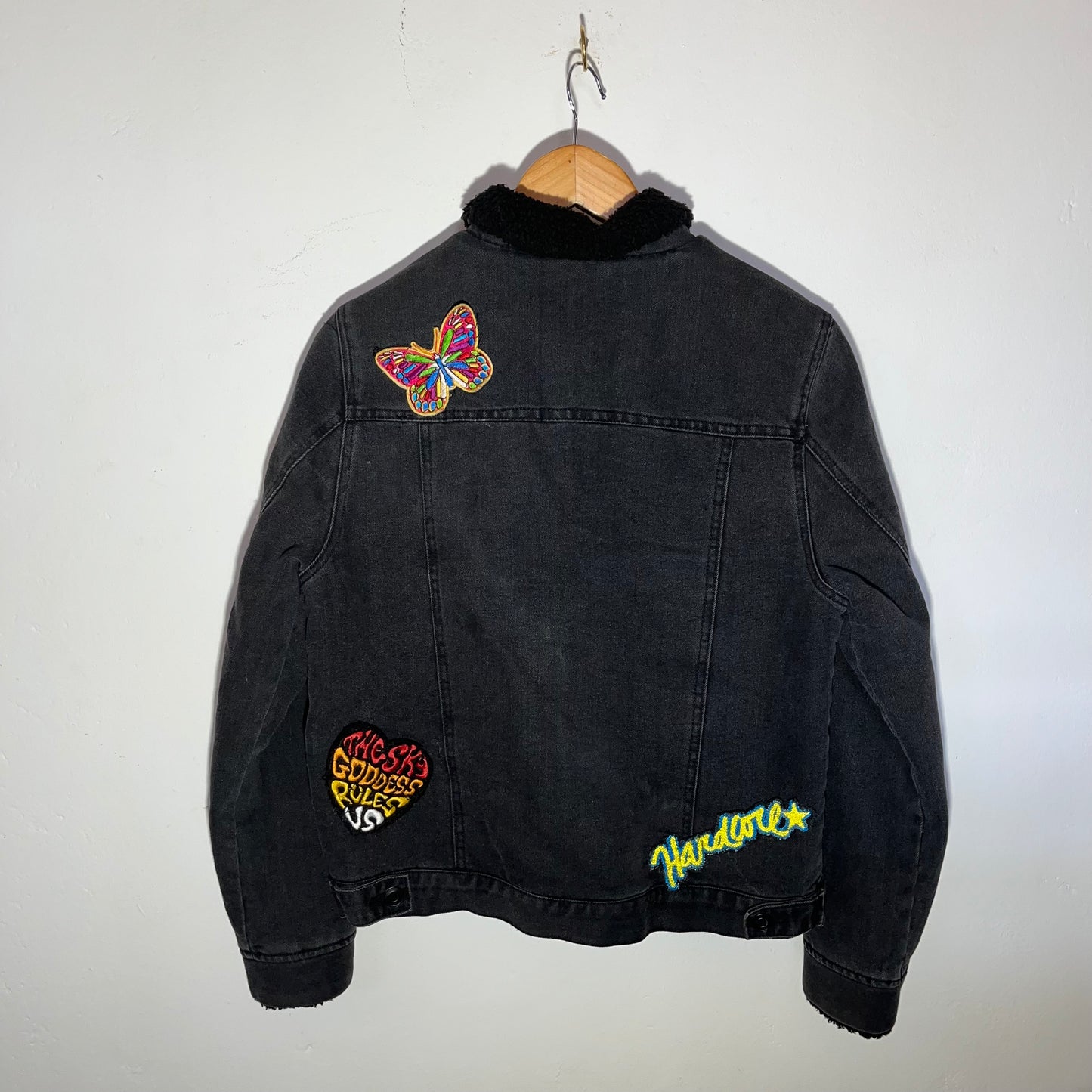 Black Denim-S