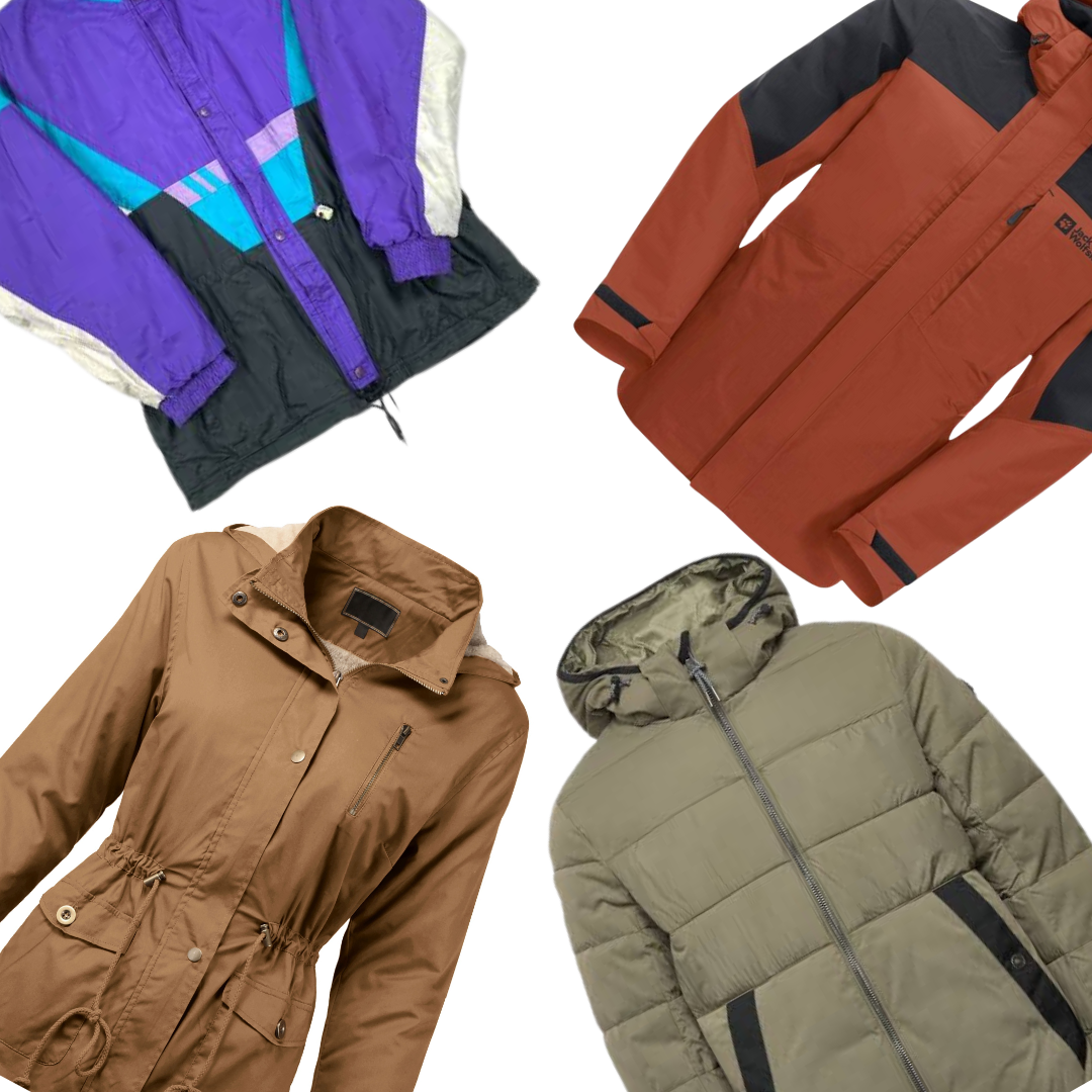 A GRADE 15pcs Adult Jackets