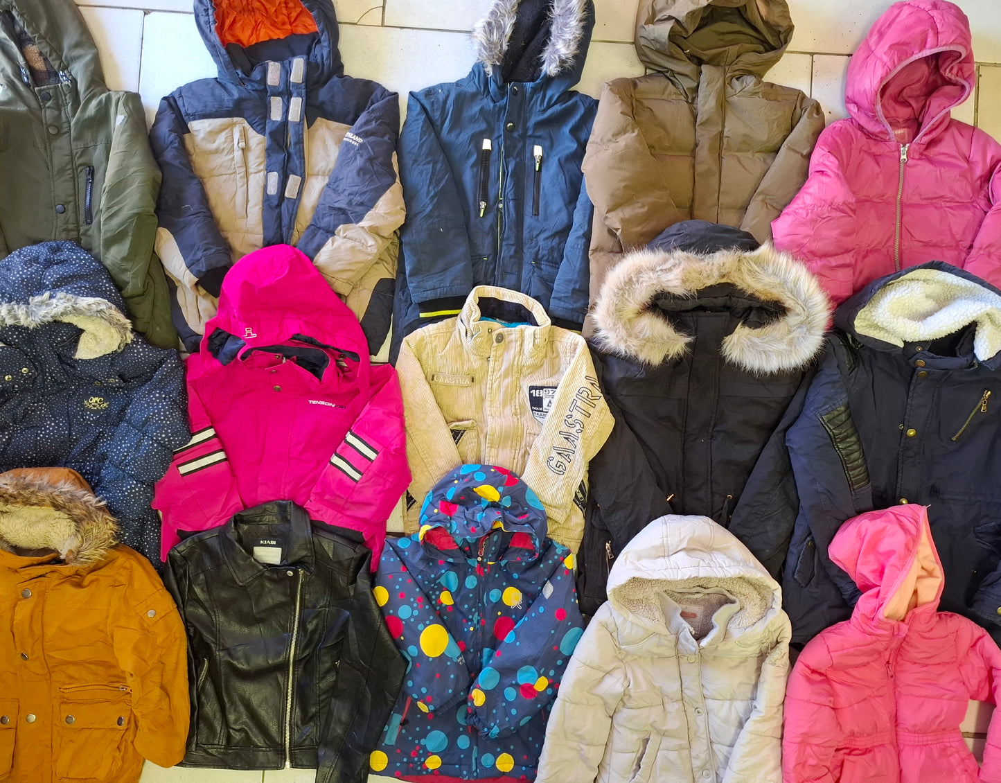 20 Piece Handpicked Children Anoraks