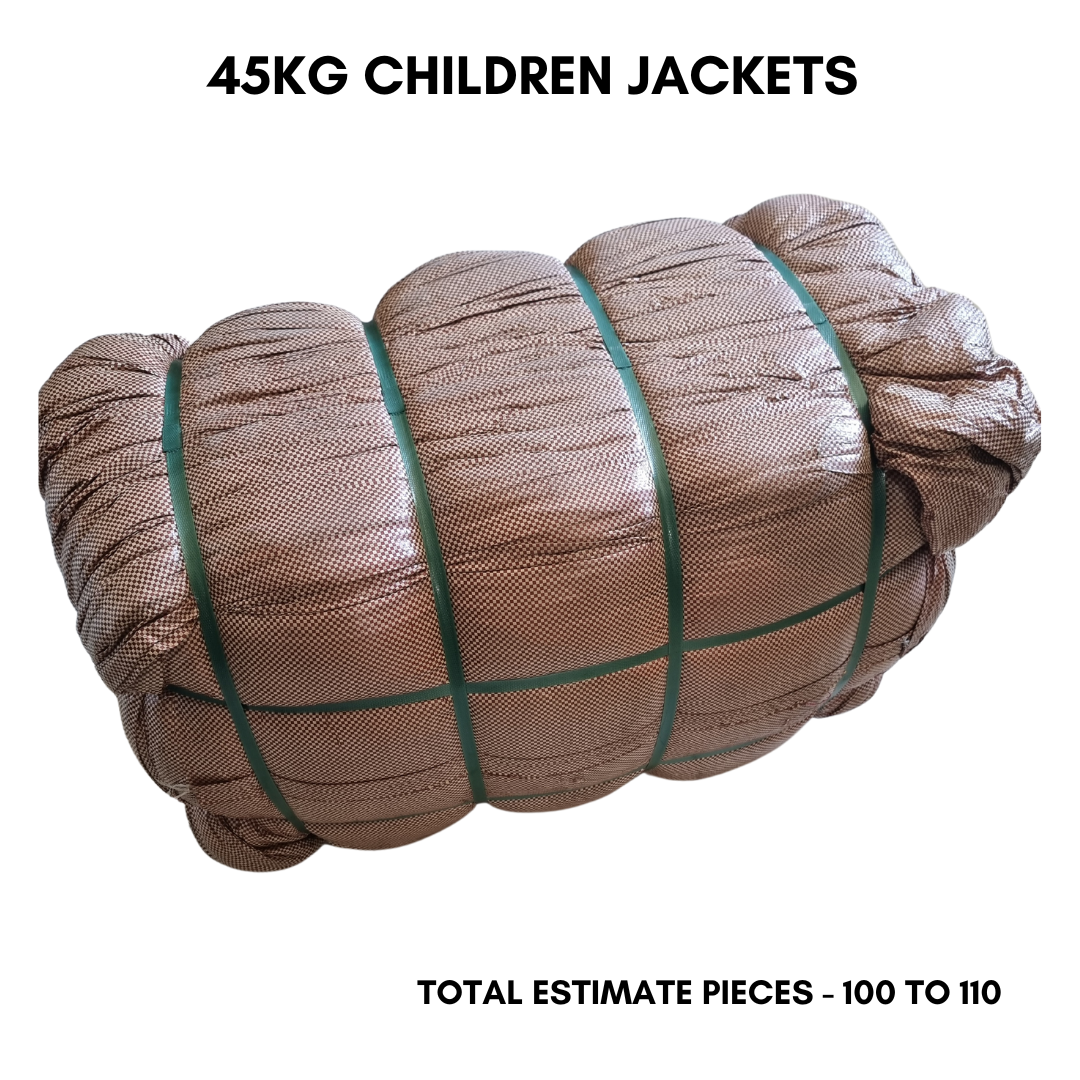 45kg Children Anoraks (100-110pcs)