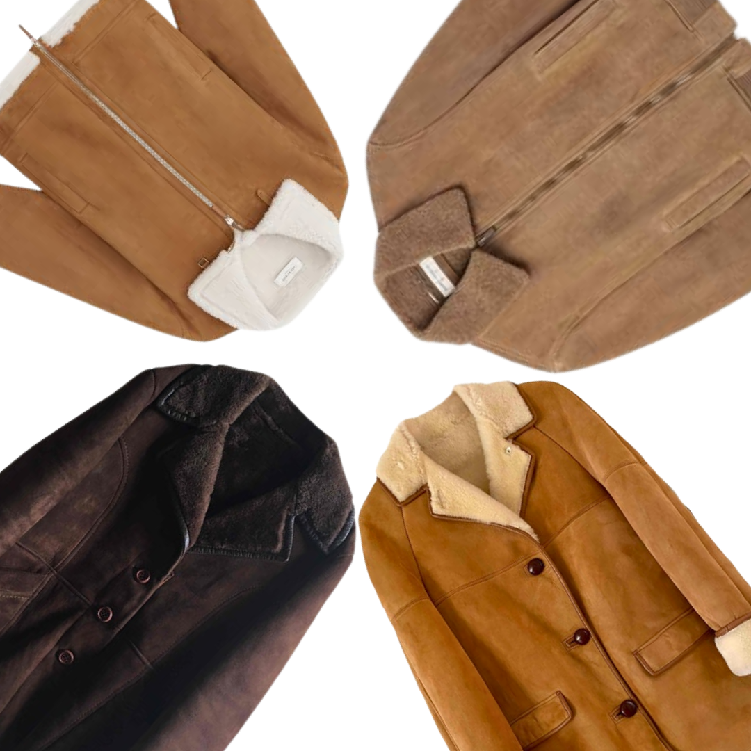 5 PIECE SHEEPSKIN SACK AA